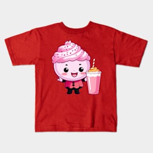 kawaii Ice cream  T-Shirt cute Candy food gilrl Kids T-Shirt